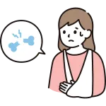Broken Bone Woman SVG Icon